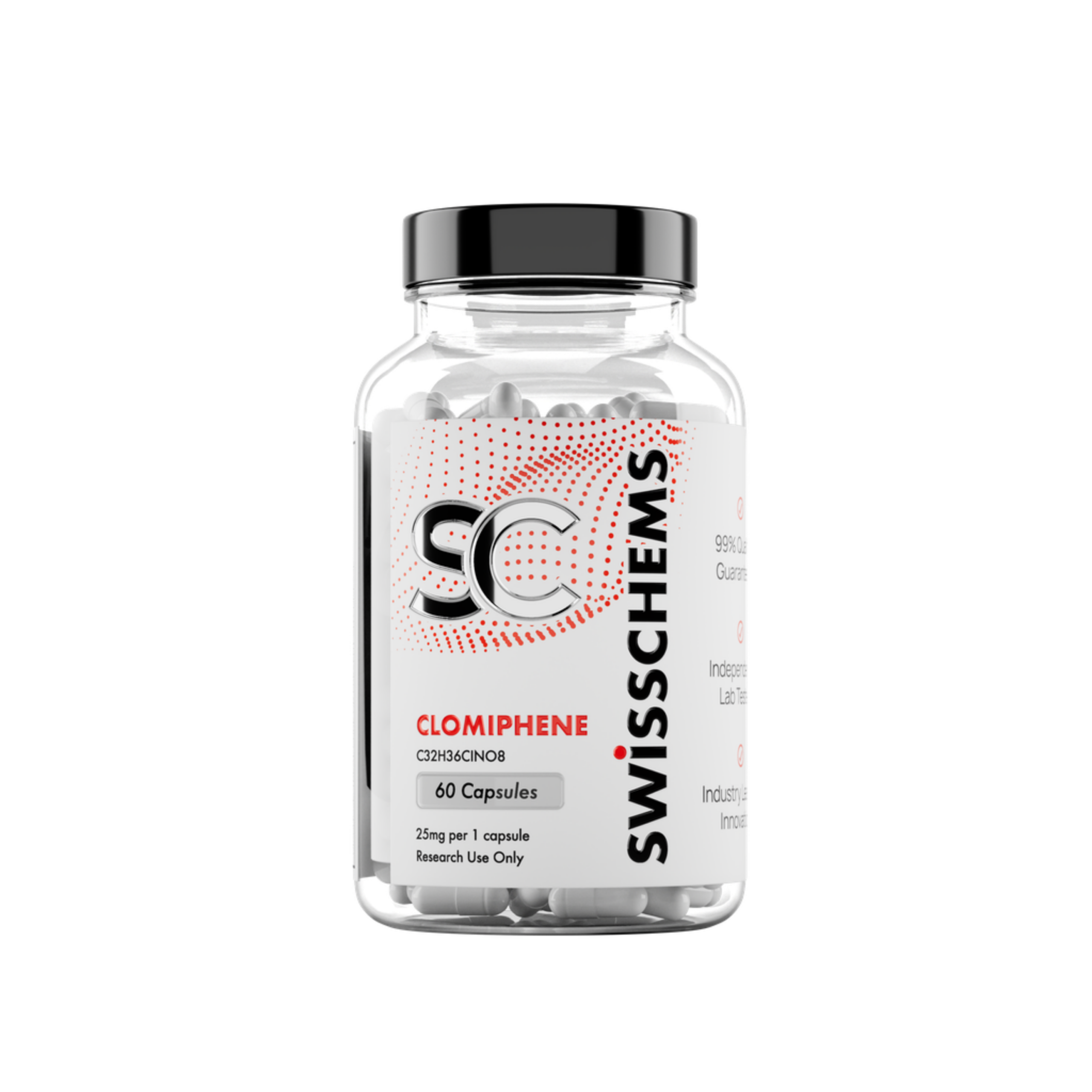 Clomiphene, 1500mg (25mg/capsule)