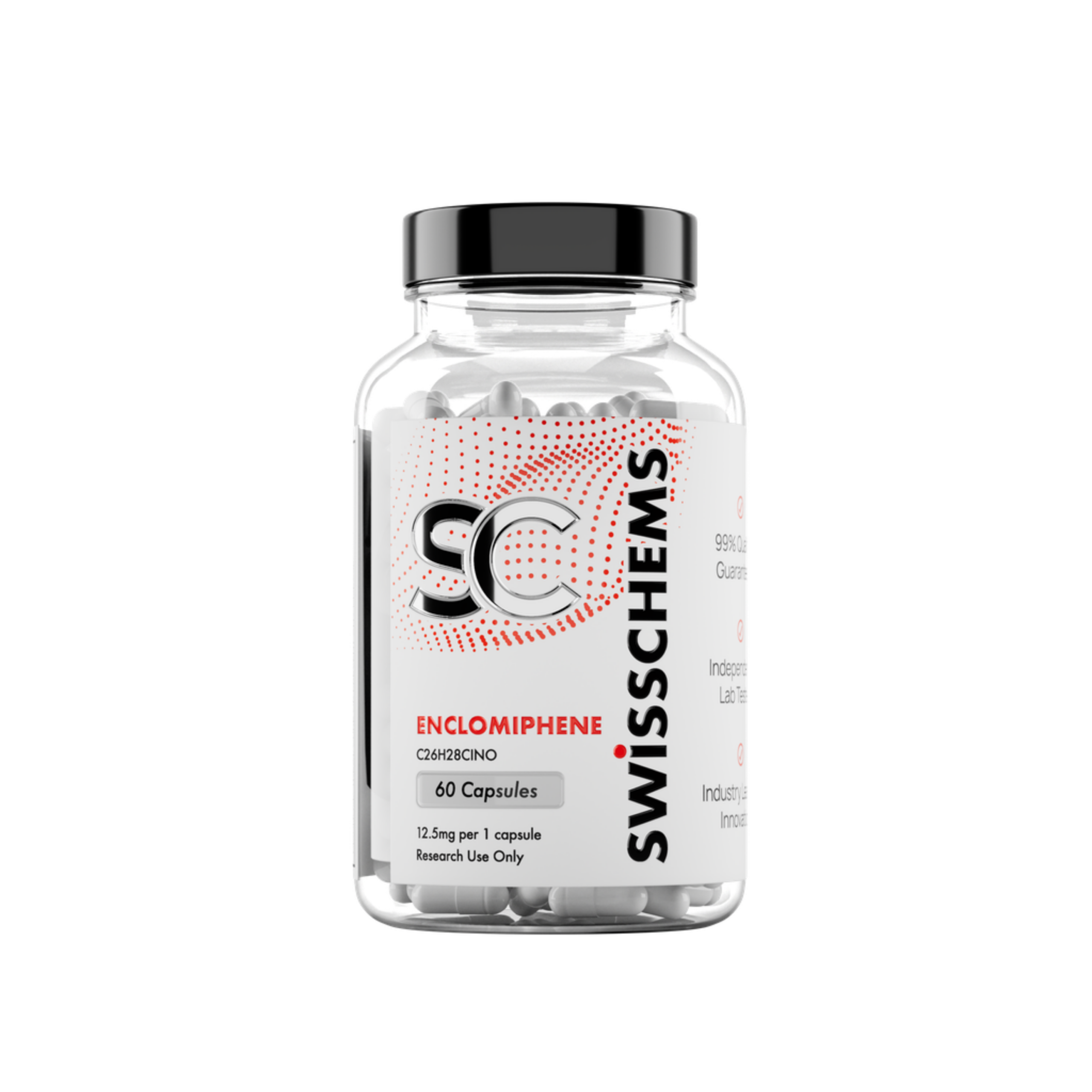Enclomiphene (12.5mg_capsule), 60 Capsules